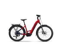 Vélo électrique Haibike Trekking 7 Low i800Wh Shimano CUES U6000 rouge - S