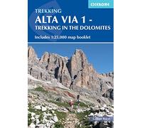 Trekking in the dolomites alta via 1