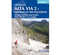 Trekking in the dolomites alta via 2