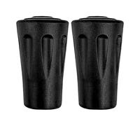 Trekking Pole Tips | 2-Pack PP Walking Stick Protectors, 4cm Height 1.1cm Inner Diameter 2.3cm Head, Durable Hiking Pole Replacement Tips for Walking Sticks Trekking Poles Outdoor