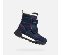 Geox J TREKKYUP Girl B AB Bottes à chevilles, bleu marine/violet, 34 EU, bleu marine violet, 34 EU
