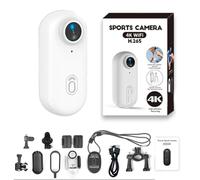 Treklons POV Camera,2025 New Treklons Body Camera,170° Wide Angle,Wearable Video Recording with Audio and Video Recording Wearable,HD 1080p/4k Pocket Action Cam for Cycling,Diving,Travel (White,1080P)