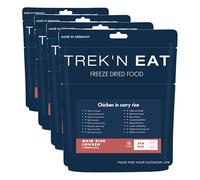 TREK'N EAT - Curry de poulet au riz lyophilisés (Lot de 4)