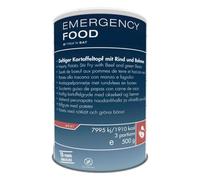 TREK'N EAT Emergency Food Pot de pommes de terre avec bœuf et haricots | Ligne d'urgence, 3 portions, Conservation : 15 ans, Fournitures d'urgence, activités de plein air et préparation aux crises