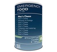 TREK'N EAT Mac'n Cheese-EL, Aliment de survie longue durée, 4 portions | 4 portions | Durée de conservation : 15 ans | Idéal pour les réserves d'urgence, le camping et les activités de plein air