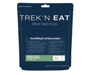 Trek'n Eat, poêlée de pommes de terre aux oignons.