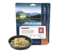 Trek'n Eat pâtes à la crème au poulet et aux épinards.