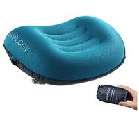 TREKOLOGY Aluft 2.0 Ultralight Gonflable Oreiller Camping - Coussin Gonflable Oreiller pour Soutien du Cou et des Lombaires Pendant Le Voyage, Camping, la Randonnée, Le Trekking - Coussin de Plage