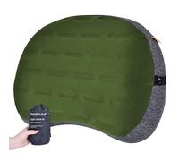 TREKOLOGY Oreiller de Camping Gonflable - Randonnée Ultraléger et Oreiller de Voyage Compact avec Housse Lavable et Sangle - avec Avion, Aventures en Plein Air, Camping, Randonnée et Voyag