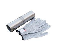 TrekRevive Tuyau de cheminée enroulable en titane/acier inoxydable, léger et portable, à monter soi-même, pliable, pour réchaud de tente, poêle de tente, chasse, camping en plein air (titane, 2 m)