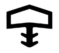 Trelleborg TRELLEBORG Joint de porte intérieure L3001, TSP-Flex rustique brun Quantité:100