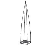 Trellis de d'escalade - Treillis végétal, Jardin | Trellis en métal avec Attache de planteur, Treillis Vertical Portable pour Petits espaces, Treillis de Cadre métallique Dur