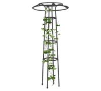Trellis de Fleurs extérieurs - Treillis d'escalade de Fleurs, Parapluie de Jardinage Stand | Structure de Soutien de Style Parapluie Robuste pour Les de Jardin, de Serre, de Cour et de Balcon,