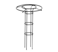 Trellis de Jardin pour l'escalade des en Plein air, Champignon en métal antirouille Top Garden Tower Obélisque Supports pour Le Cadre de Pea Sweet Pea Fleurs Pottées Stand Rose Vegetable