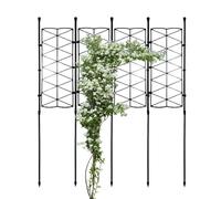 Trellis de Jardin pour vis, pieu de Treillis pour de Jardin, Fournitures de Jardinage, Treillis de Jardin pour concombres, tomates, clématites, gloires du Matin, Roses