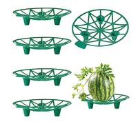 Trellis de pastèque Melon 5pcs Plant à usine lourde Melon soutient les cages de 7,68 pouces en treillis de pastèque réutilisable pour le cantaloup, les citrouilles, les fraises, le soutien au melon