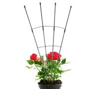 Trellis de Soutien à la - Crame de métal empilable Fleurs d'escalade | Structure de Bricolage Vines en Pot | Support de Support décoratif pour la Croissance des légumes sur Pots, Jardin extérie