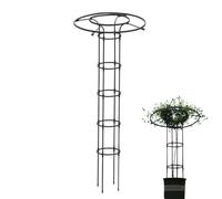 Trellis for Climbing Plants | Cadre de support vertical en acier | Vertical Metal Umbrella Gardening Trellis Tower for Flowers, Houseplants, Vines