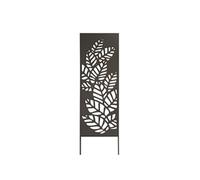 Trellis métal décoratif à planter ATHEA - 0,33 x 1,20 m - Brun