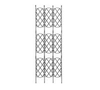 Trellis végétal - cadre de vigne extérieure, réseau de jardin réglable | Clôture de fleurs en bois, panneau de balcon en métal, arc décoratif de patio, soutien végétal en pot, grille extensible intéri