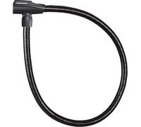 Trelock antivol à câble blindé 100cm, Ø 15mm PK 260/100/15,noir avec support ZK 432, noir