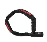 TRELOCK Antivol à chaîne BC 480 Code - Longueur 110 cm - Maillons 7,5 mm - Niveau de sécurité 12 - Code réglable librement