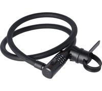 Trelock antivol à combinaison Trel.110cm, Ø15mm KS 415/110/15,avec support Vario ZK 234, noir