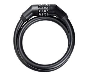 Trelock BC 360/110/6 Code Cadenas à Combinaison Noir 110 cm