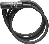 Trelock câble-antivol à combinaison 85 cm, Ø 12 mm KS 312/85/12,avec support Vario ZK 234, noir