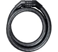Trelock Câble blindé à code Trel.100cm,Ø19mm PK 260/100/19,noir avec support, noir