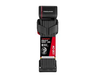 TRELOCK Fold-it Daily - Antivol Pliable de 130 cm - avec Support X-Press - Antivol adapté à Tous Les Cadres