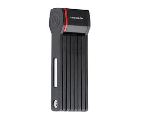 TRELOCK FS 280/80 TWO.GO Cadenas pliable - Longueur 80 cm - Niveau de sécurité 7 - Convient à tous les cadres - Avec 2 clés - Support X-MOVE inclus