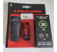 Kit d'éclairage LED Trelock Ls 300 I-go Vector 30/ls740 Vector