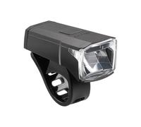 TRELOCK Lampe de vélo LS 440 LIGHTHAMMER 40 LUX - Recharge USB - Portée de 60 m - Autonomie de 10 Heures - Indicateur de Batterie