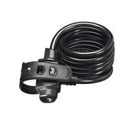 Trelock Serrure à câble SK 322 FIXXGO noir 12 mm x 180 cm