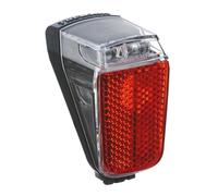 Trelock Unisexe - Feu arrière Dynamo LS 633 Duo Top - Noir - pour Adulte