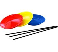 TREMBLAY Assiette DE Jonglerie Bleu - Baton Bois