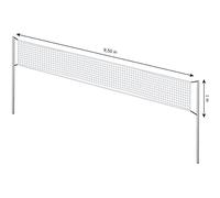 Filet De Volleyball Tremblay Filet Volley Pe 2mm Vb001 Noir 45210 Noir