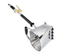 Trémie à Béton - Pistolet à Projeter Stuc avec Manche Long - Équipement de Contrôle de Précision pour Plâtrage et Nivellement de Base - Rénovation Murale et Peinture Domestique