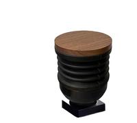 Trémie À Dose Unique, Compatible Avec Eureka, MMG, Moulin À Café 2 En 1, Anti-colmatage(Walnut wood cover)