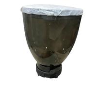 Trémie De Grains De Moulin À Café Avec Couvercle, Compatible Avec Huijia, Pièces De Rechange For Broyeur De Grains ZD18 ZD15 ZD16(ZD-15)