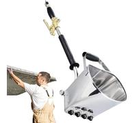 Trémie de pulvérisation de ciment | Outils de pulvérisation de texture de cloison sèche | Équipement de plâtrage de construction précis pour la rénovation murale, l'amélioration de la maison, la