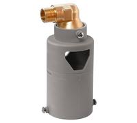 Trémie d'échappement Caleffi horizontale pour soupape de sécurité DN25