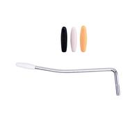 Tremolo Arm Pour Stratocaster En Chrome Avec 3 Embouts | embouts assortis, finition chromée durable, pour modèles strat, performance sonore