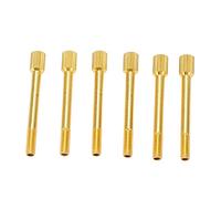 Tremolo Bridge Saddle String Lock Screws, Electric Guitar Double Locking Intonation System, Gold Metal Through - Mounting Bridge Parts for Style Guitars
