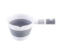 Trempette à eau - Pliable PP 26.8x16.3cm |Foldable Bathroom Spoon, Suspendu Portable Salle de Bain Spoon Ladle Scoop | Ideal For Kitchen Travel Garden Shower And Outdoor Use