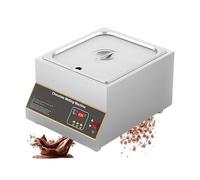 Trempeuse à Chocolat Portable-Cadre Robuste-Machine de Fusion Chocolat,12kg Cuve,Fondoir à Chocolat Électrique,Chauffe Digital Pour Beurre Crème Fromage Et Amande Bark(1Tank)