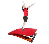 Tremplin de Gymnastique Junior, tremplin de Saut de Cheval pour Enfants (2 Ressorts), tremplins pour débutants, équipement Sportif pour l'entraînement au Saut de Cheval à Domicile,