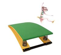 Tremplin de gymnastique robuste, tremplin d'entraînement pour saut de cheval, équipement de saut élastique, idéal pour le développement des compétences de saut de cheval chez les enfants (ve
