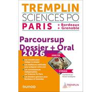 Tremplin Sciences Po Paris, Bordeaux, Grenoble 2026